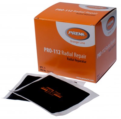 PREMA PRO-112 RINFORZO RADIALE RETTANGOLARE 87mm x 72mm 25 PCS.