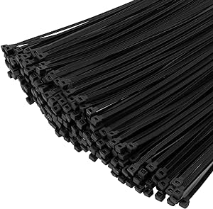 Fascetta in nylon colore nero 3,6x300 100PZ