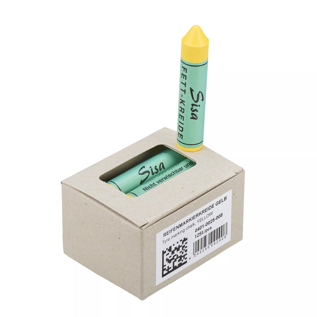 Gesso marcatura pneumatici SISA Raidex bianco 12 Pz.