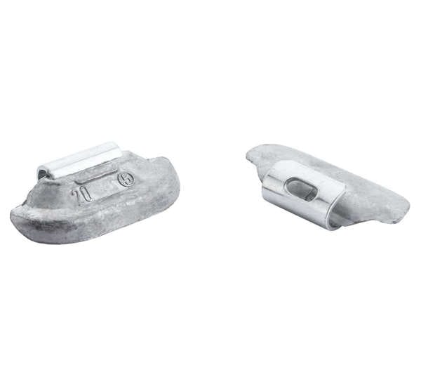 Pesi a clip in piombo PB/STD da 20 g per cerchi in acciaio