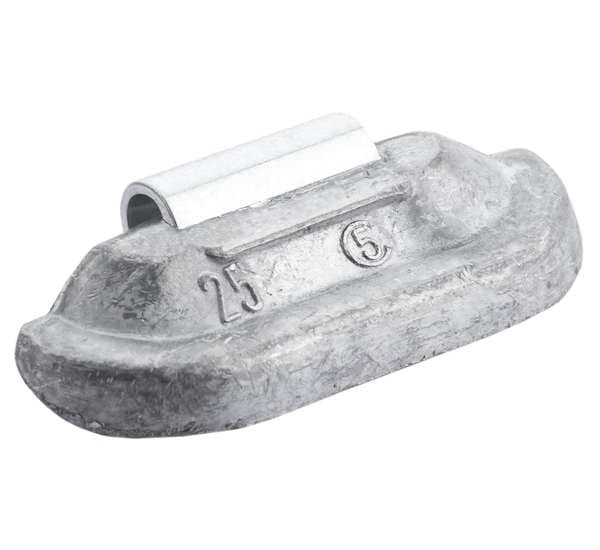 Pesi a clip PB/STD da 25 g per cerchi in acciaio