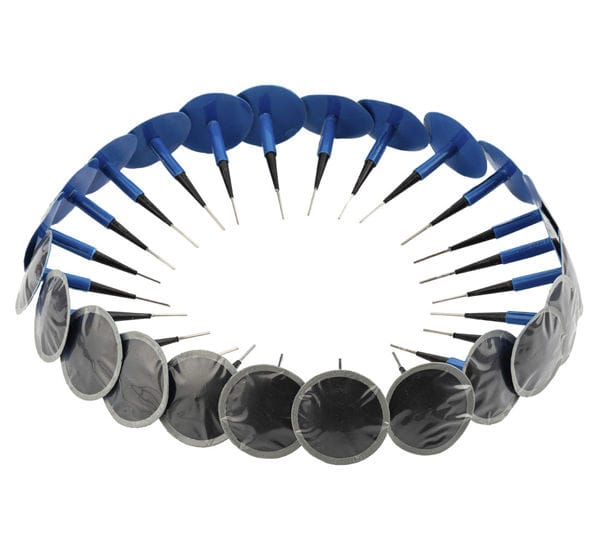 Funghi per riparazione pneumatici REDATS 6mm con toppa 47mm - 24 pz