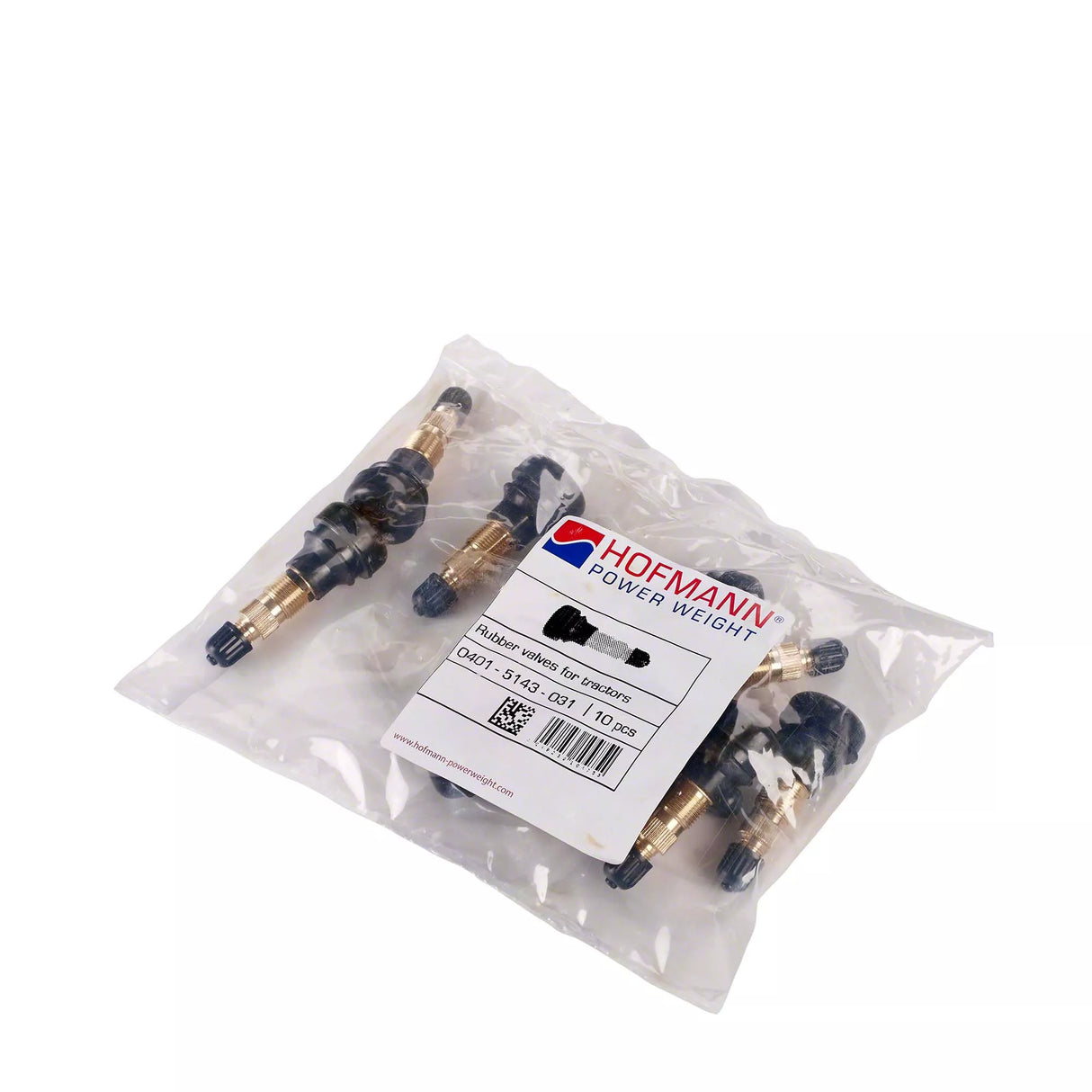 Valvola tubeless gommata Trak 718 - 10Pz