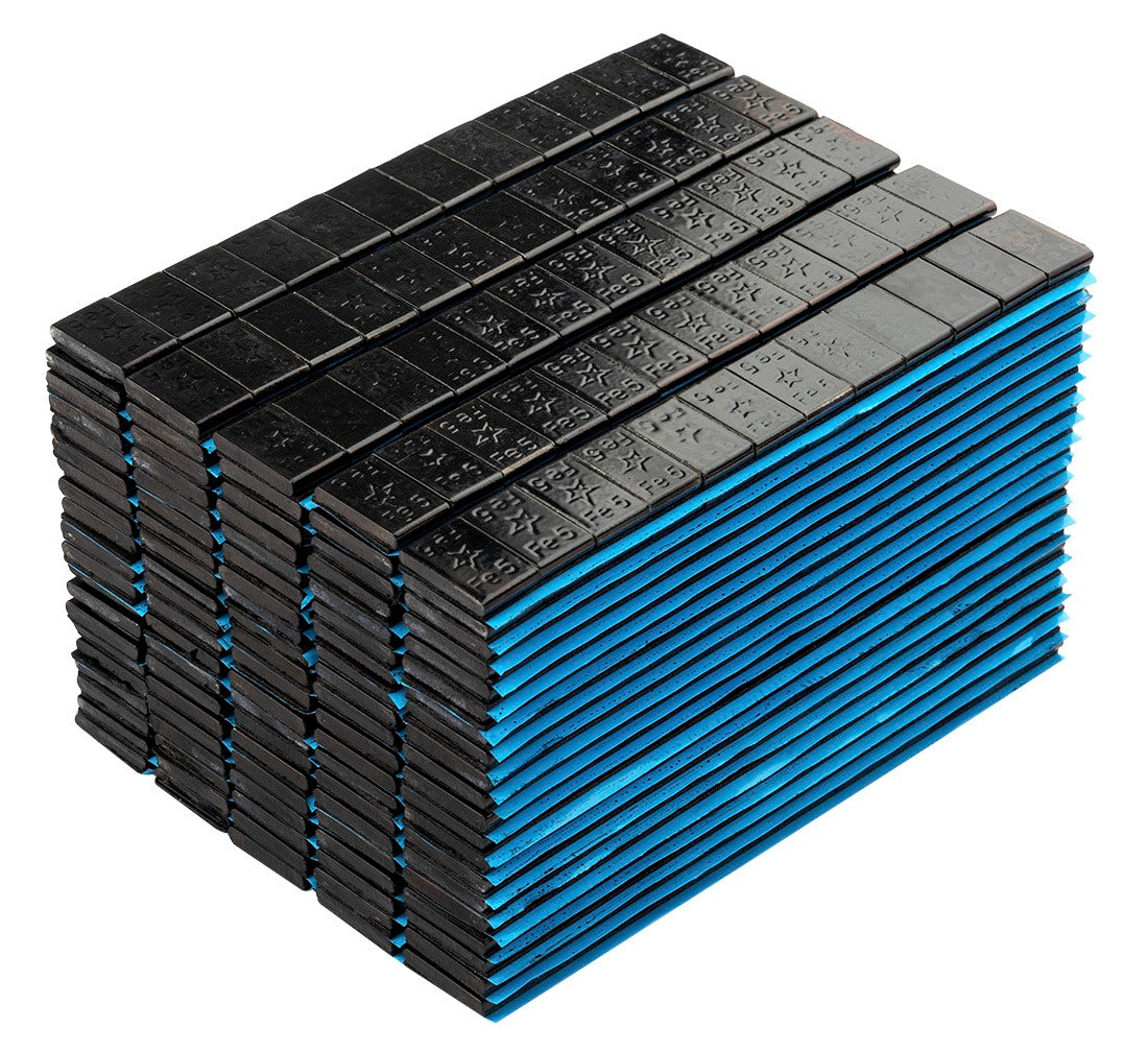 Pesi adesivi Fivestars - Edgy BLACK - 12x5g