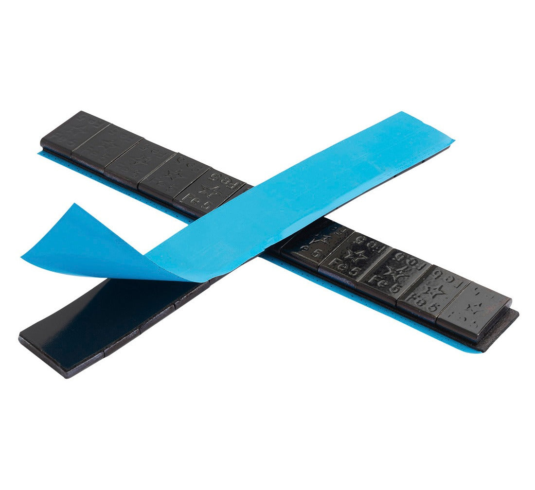 Pesi adesivi Fivestars - Edgy BLACK - 12x5g