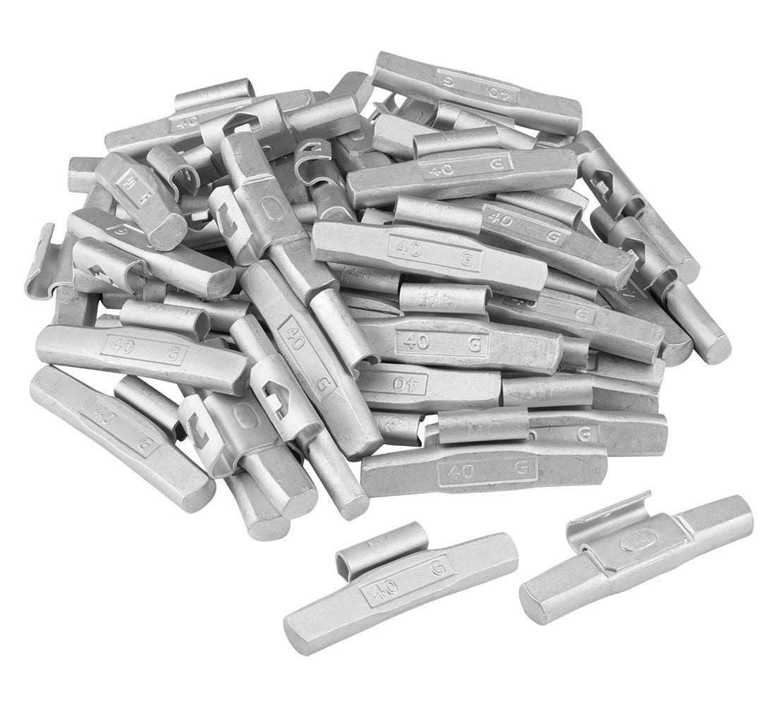 Pesi a clip Fivestars - Cerchi FE ALU - 40 g - 50 pezzi