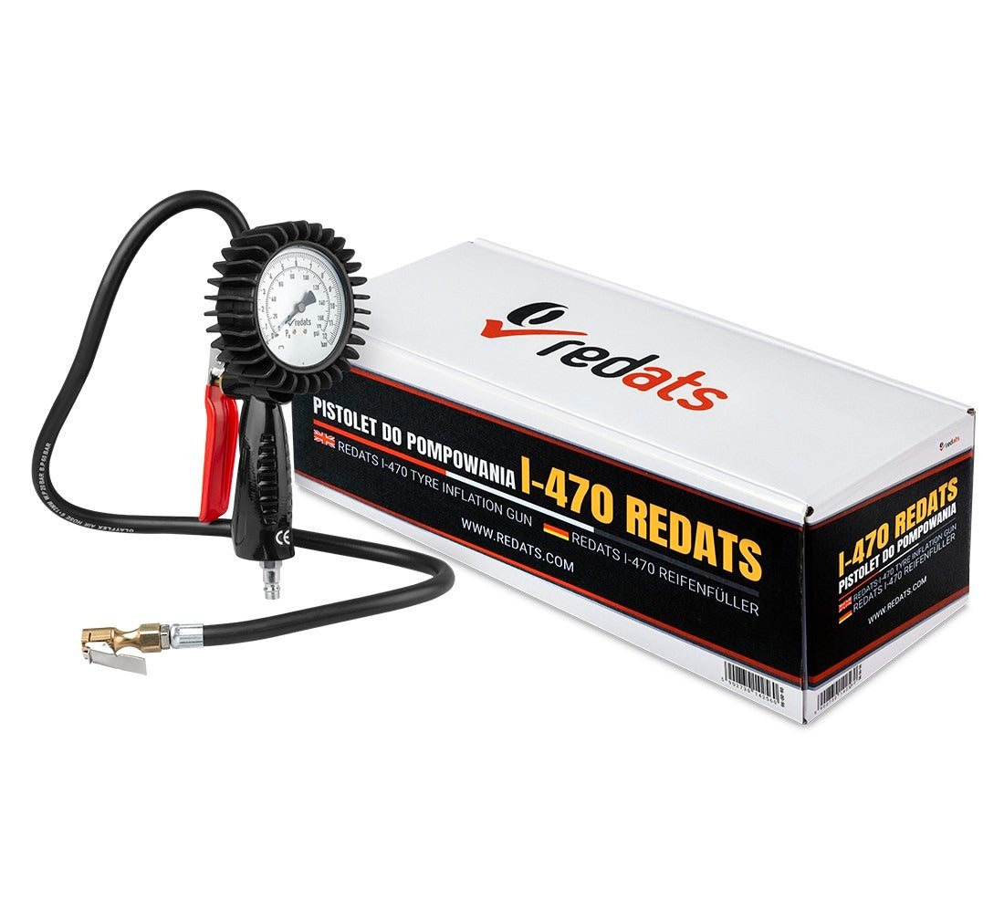 Manometro gonfiaggio pneumatici I-470 REDATS