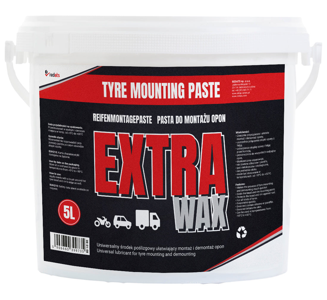 Pasta per montaggio pneumatici - Extra Wax - 5 kg