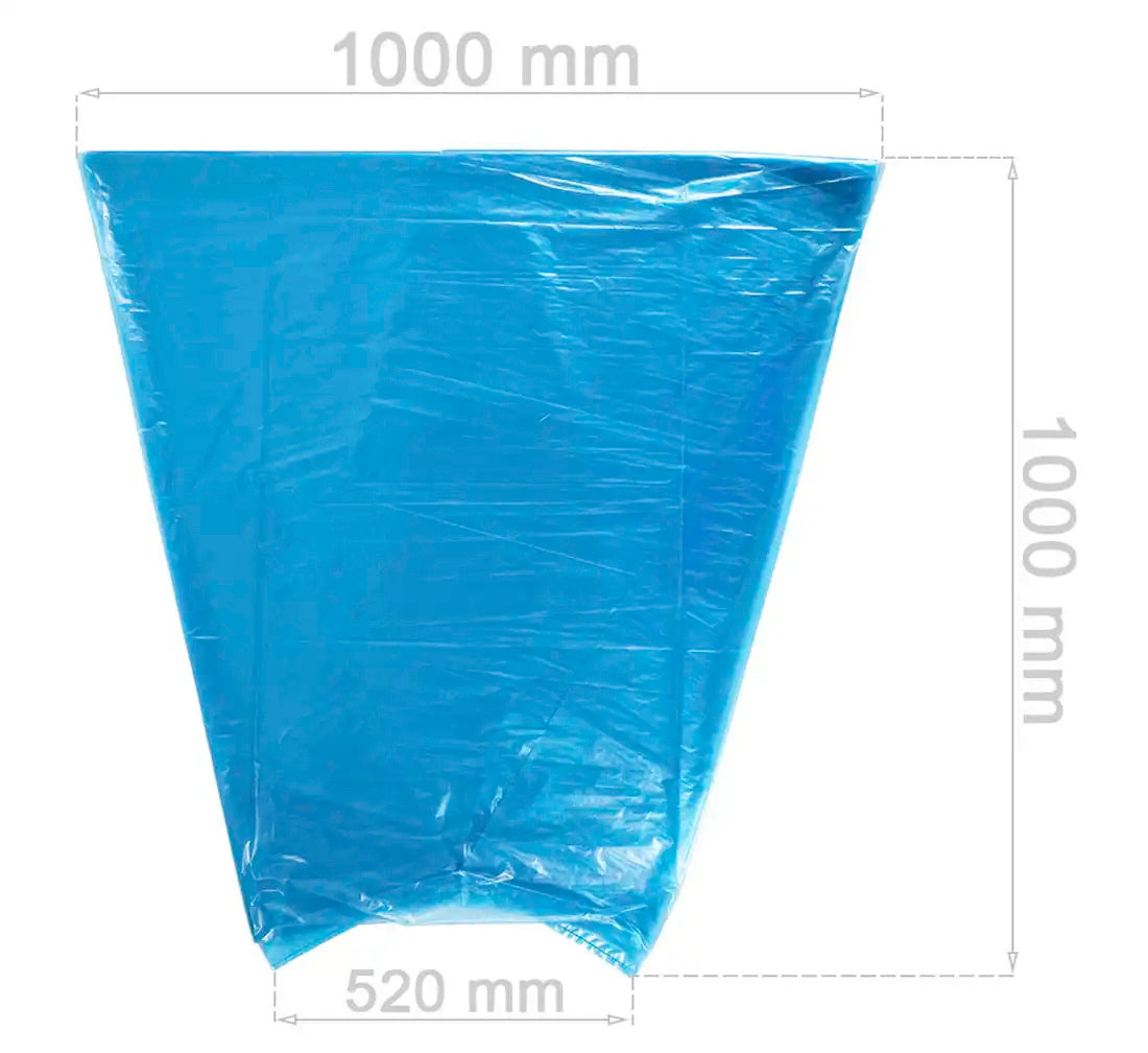 Sacchetti porta pneumatici blu - 10 pezzi