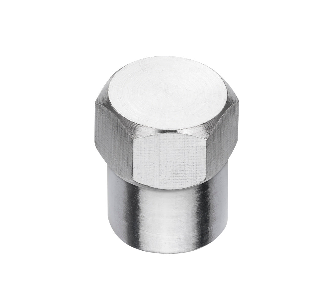 Tappi valvola - cromate - 25 pezzi