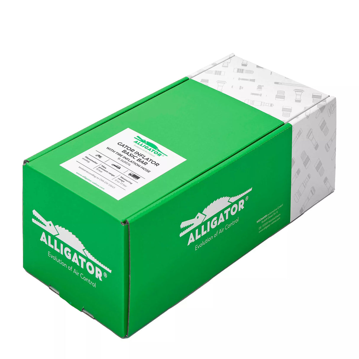 Pistola di gonfiaggio INFLATOR BASIC ANALOG Alligator BAR