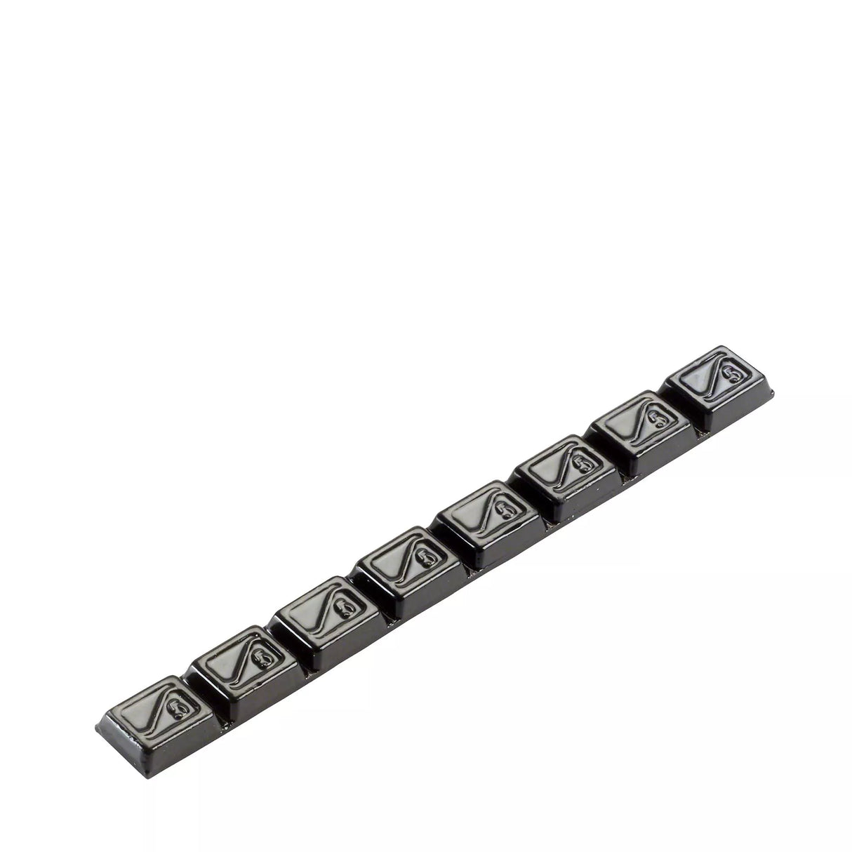 Contrappeso adesivo Hofmann per moto in piombo nero mod. 706 gr. 40