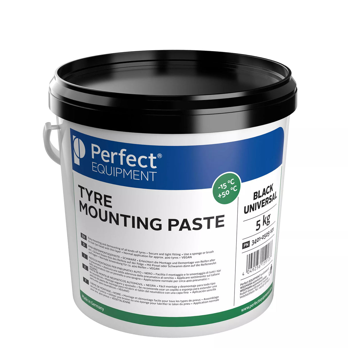 Pasta di montaggio - nera universale 5kg