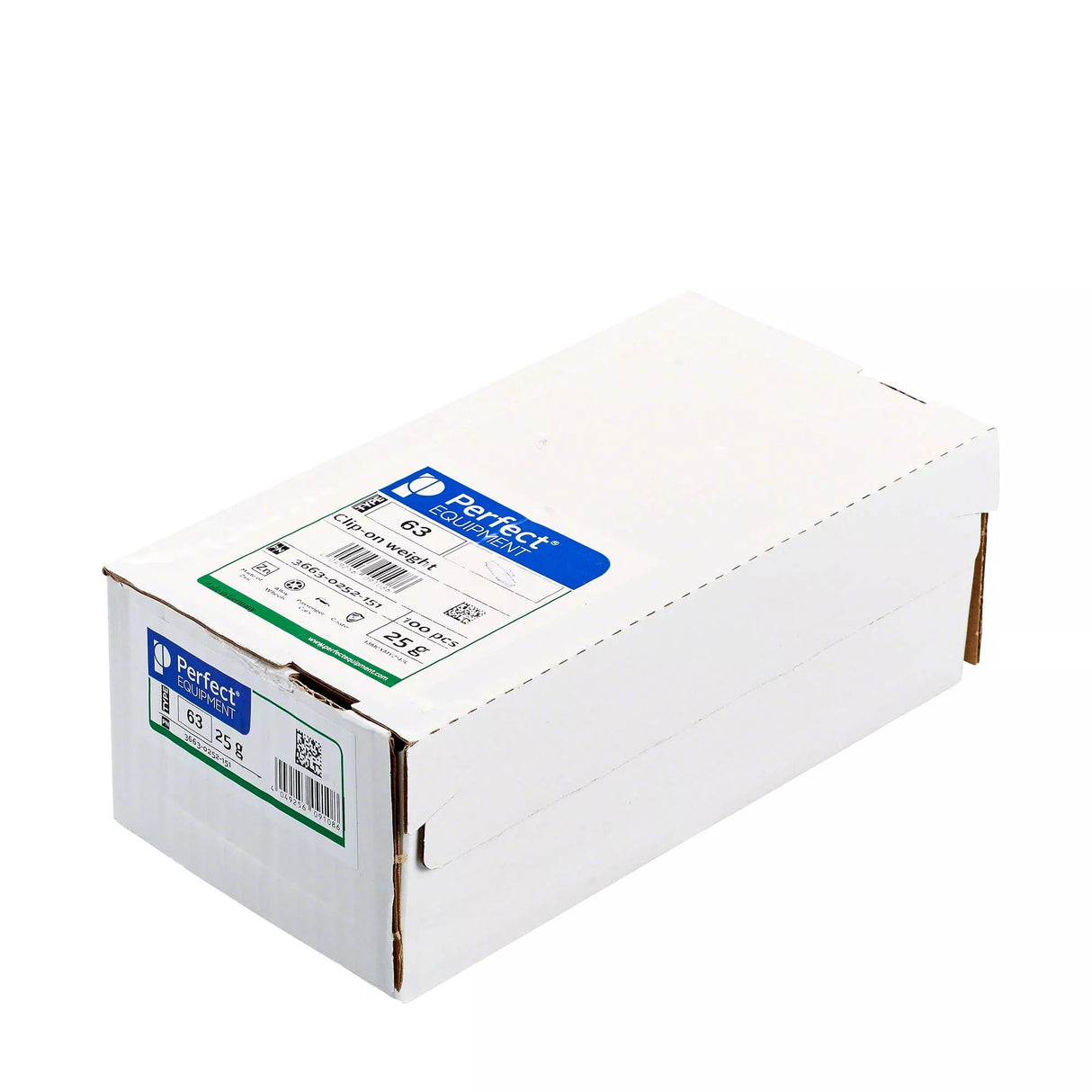 Peso a molla 25 g - Typ 63 "cerchi in lega" RIVESTITO - 100 Pz.