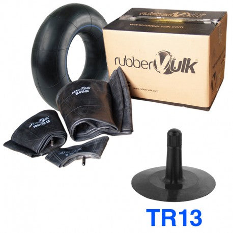 Camera d’ aria 3.50-8 con valvola in gomma dritta "TR13"