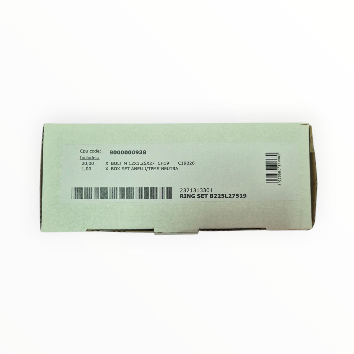 Bulloni - B225L27519 - "19" - Jeep Compass - 20 Pz. - GFL Pneus