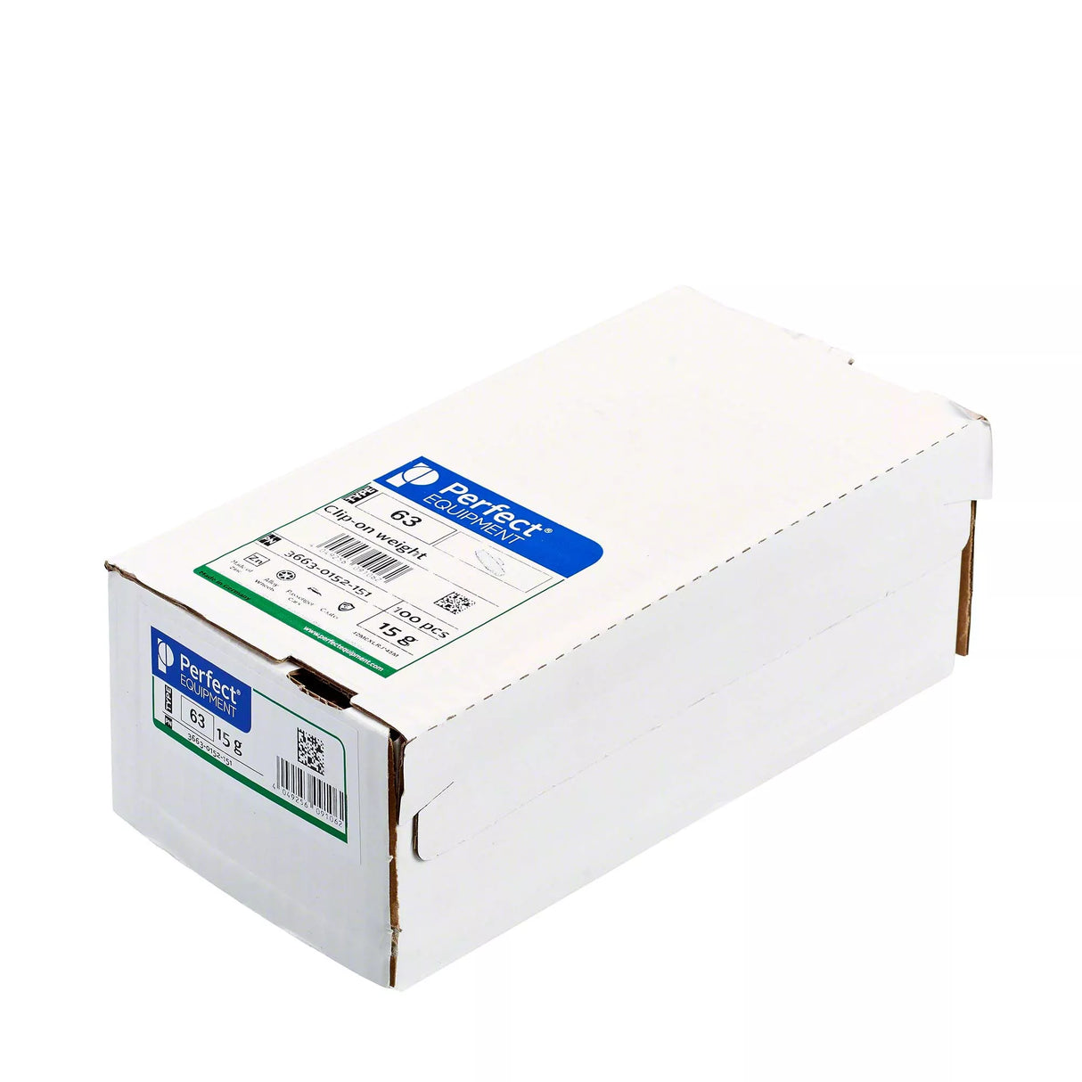 Peso a molla 15 g - Typ 63 "cerchi in lega" RIVESTITO - 100 Pz.