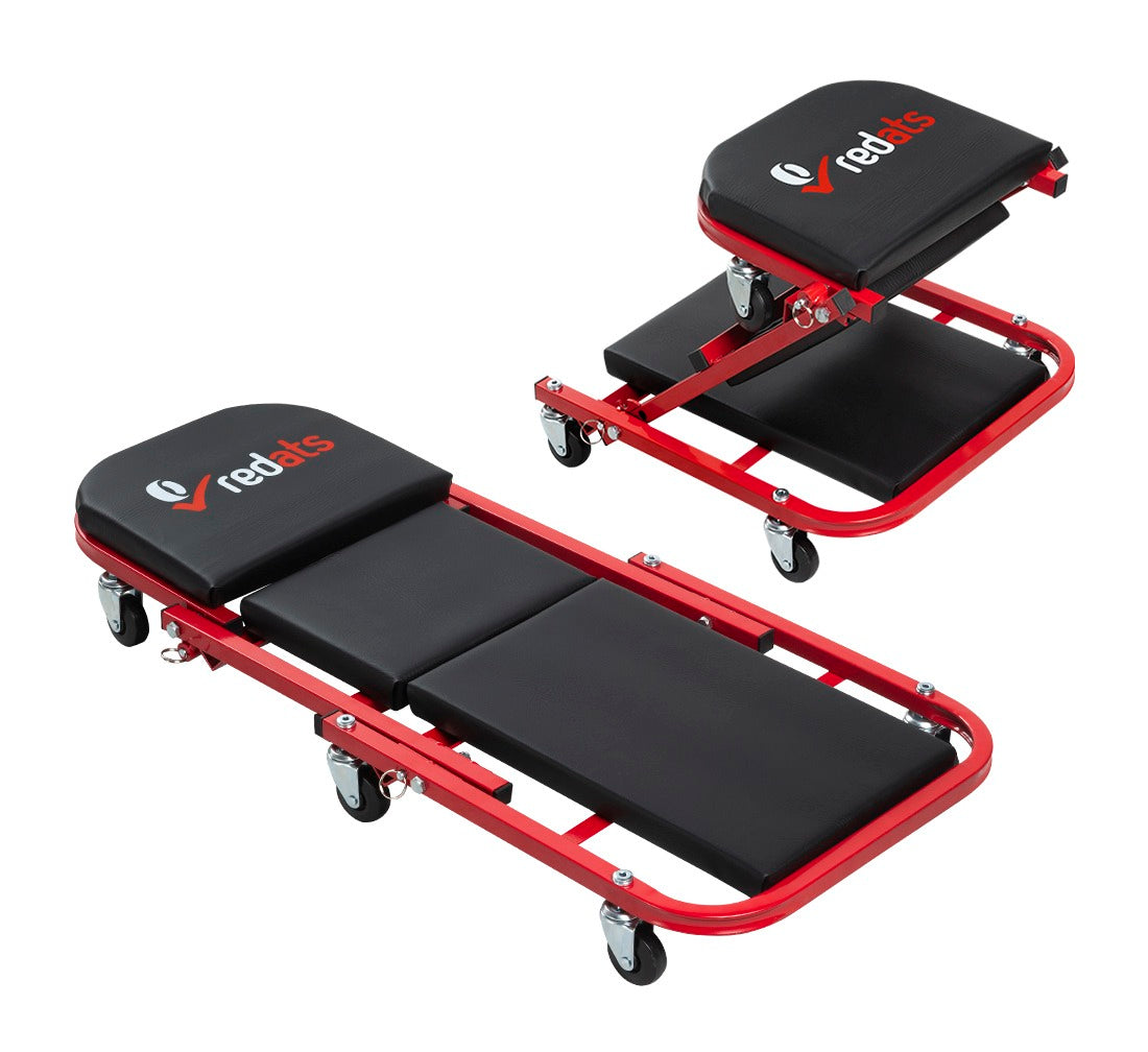 sedia da officina per auto 3 in 1
