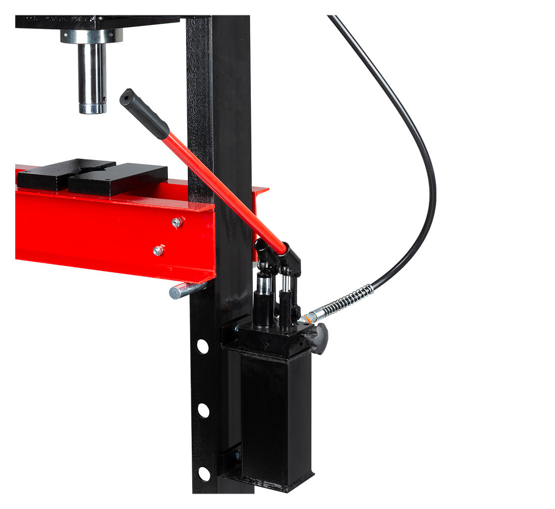Pressa Idraulica da officina 30T Redats - H-380 Doppia Pompa