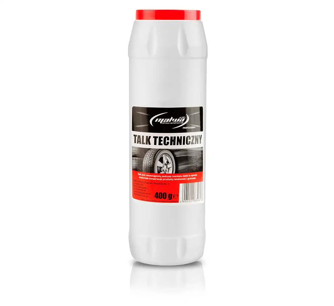Talco tecnico per pneumatici e camere d'aria - 400gr