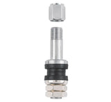 Valvola tubeless per pneumatici moto cromata TR 43E 1 Pz.
