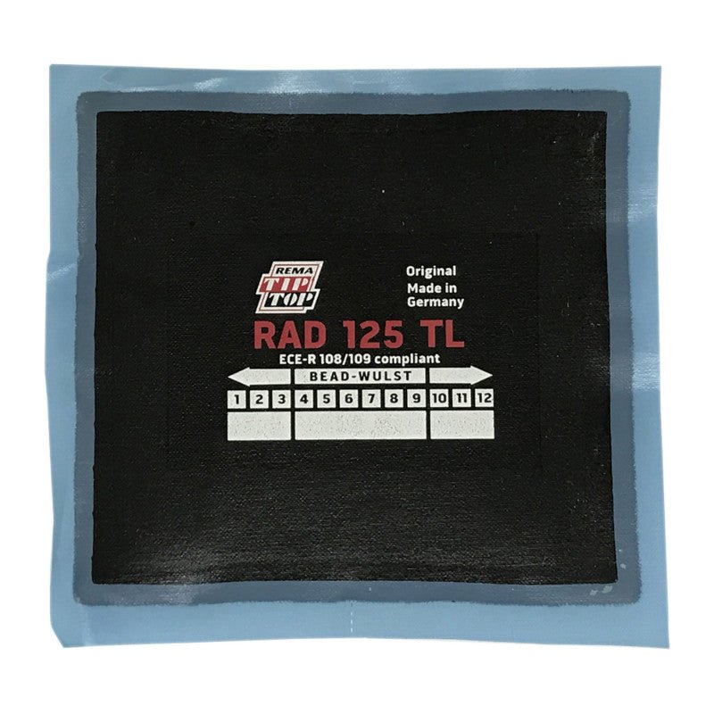 Rappezzo radiale RAD 125 - 115x125mm - TL Premium 10 pz - GFL Pneus